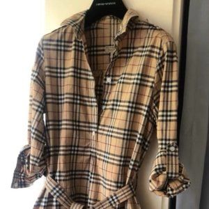 Burberry Vintage Check Dress Size S UK 6 US 4